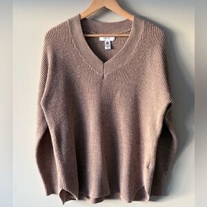 Kersh Beige Wool Blend Sweater